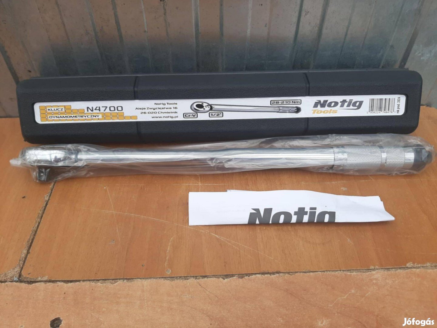 Notig nyomatékkulcs 1/2" 28-210 Nm