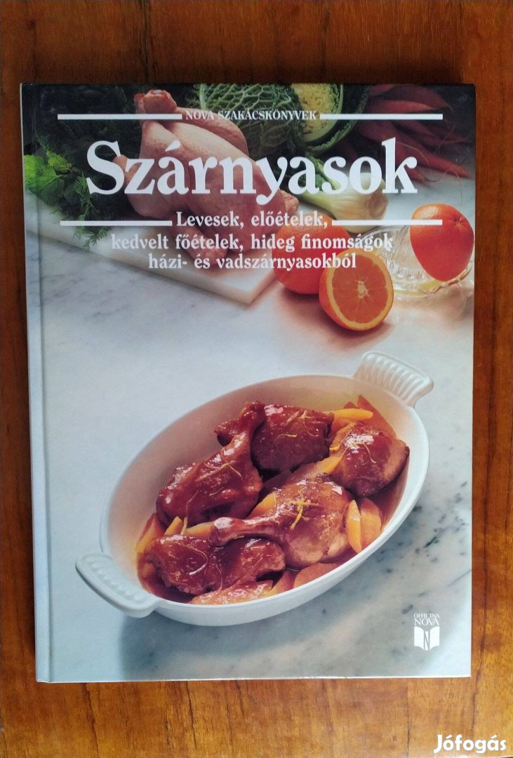 Nova szárnyas szakácskönyv nagy keménytáblásblas