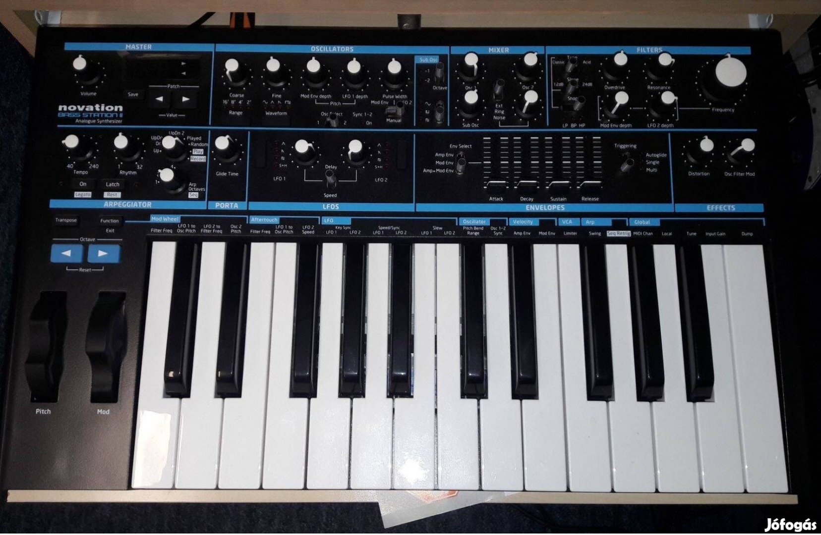Novation Bass Station II basszus szintetizátor