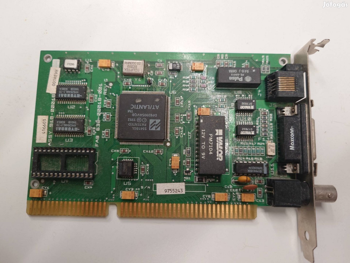 Novell NE2000 Plus-3 - A Retro Hálózatok Királya!