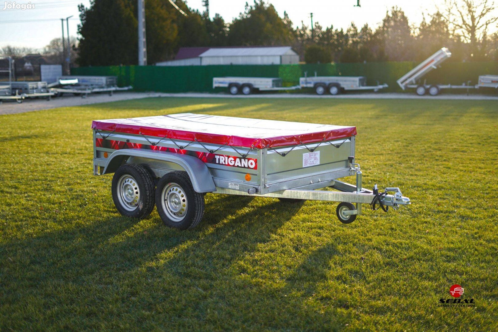 Novemberi akcióval Balatonakarattyán új utánfutó +síkponyva +rendszám