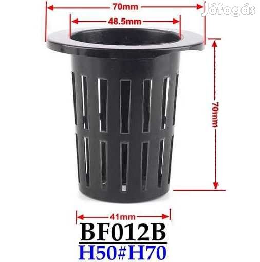 Növénytartó Pohár 4,9cm-es BF012B  (4928)