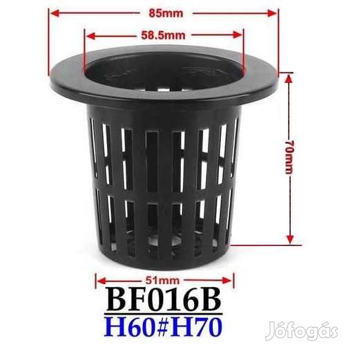 Növénytartó Pohár 5,9cm-es BF016B 4929