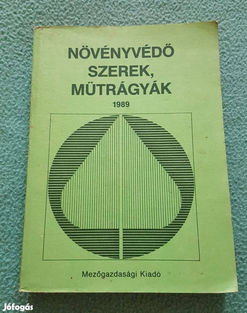 Növényvédő szerek, műtrágyák 1989 könyv