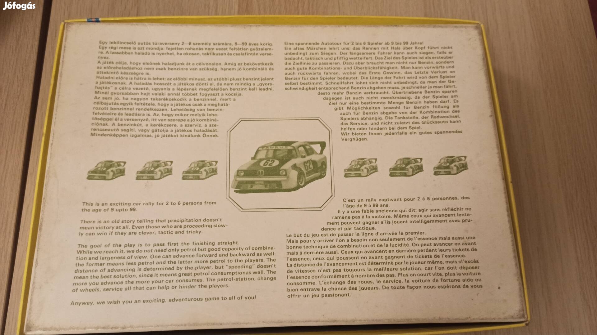 Novoplast Skála Rally retro társasjáték