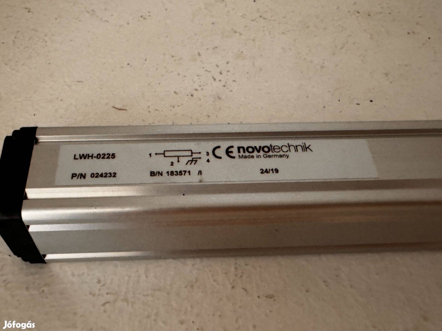 Novotechnik lineáris helyzetérzékelő Lwh-0225 Új