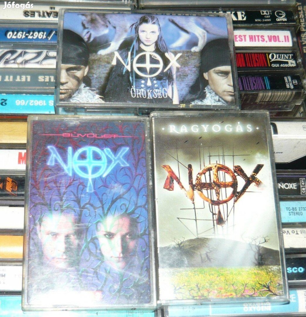 Nox kazetta-kollekció (3 db): Bűvölet / Ragyogás / Örökség