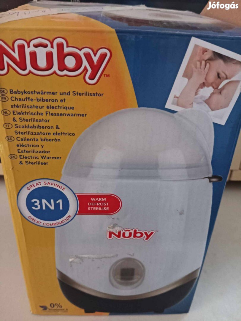 Nuby Melegítő és sterilizáló 3 az 1-ben