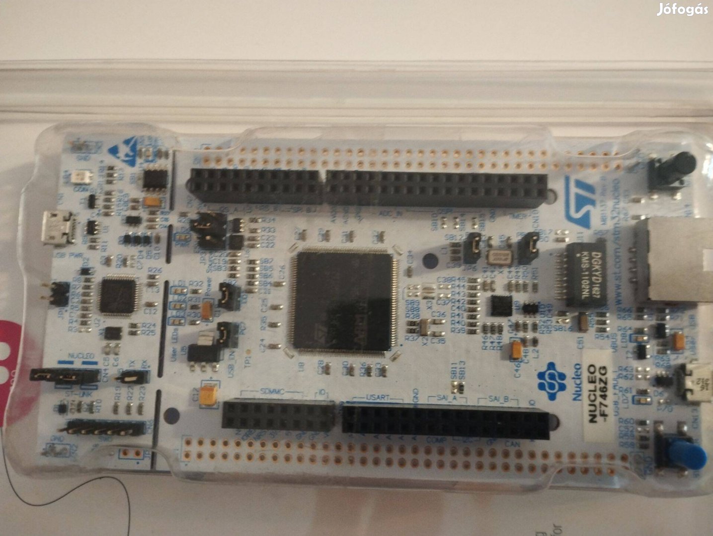 Nucleo-144 fejlesztő board, Arduino-kompatibilis, STM-32 * Új *