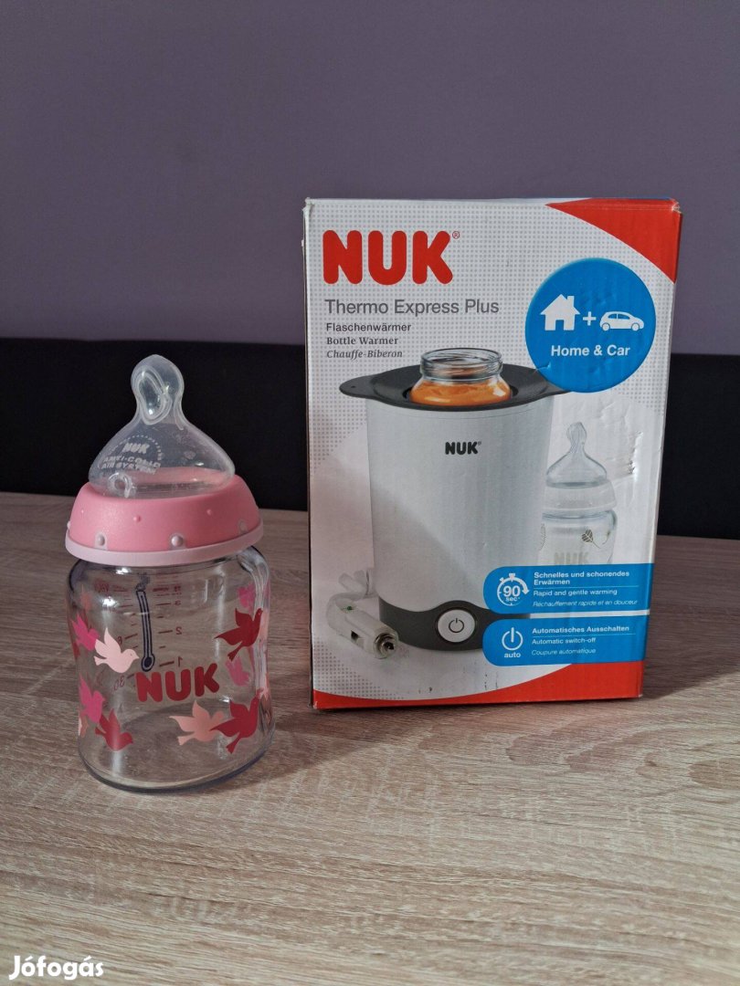 Nuk Thermo Express Plus tej- és ételmelegítő, autós és