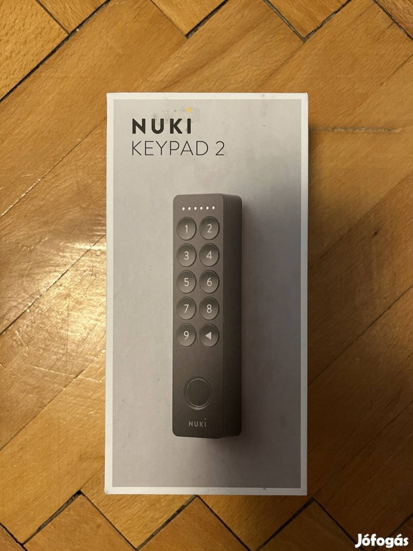 Nuki keypad 2 ajtóbeléptető ujjlenyomatot érzékelő