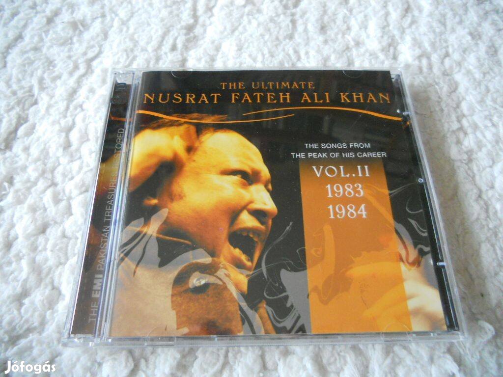 Nusrat Fateh ALI Khan : The ultimate 2CD ( Új)