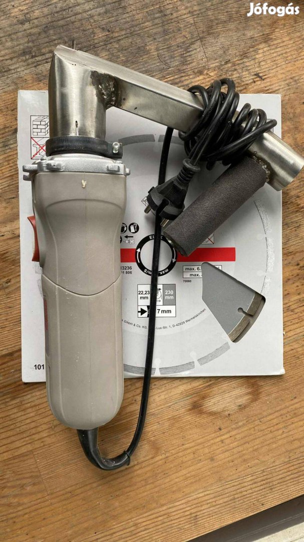 Nútmaró gép utólagos gumi szigeteléshez