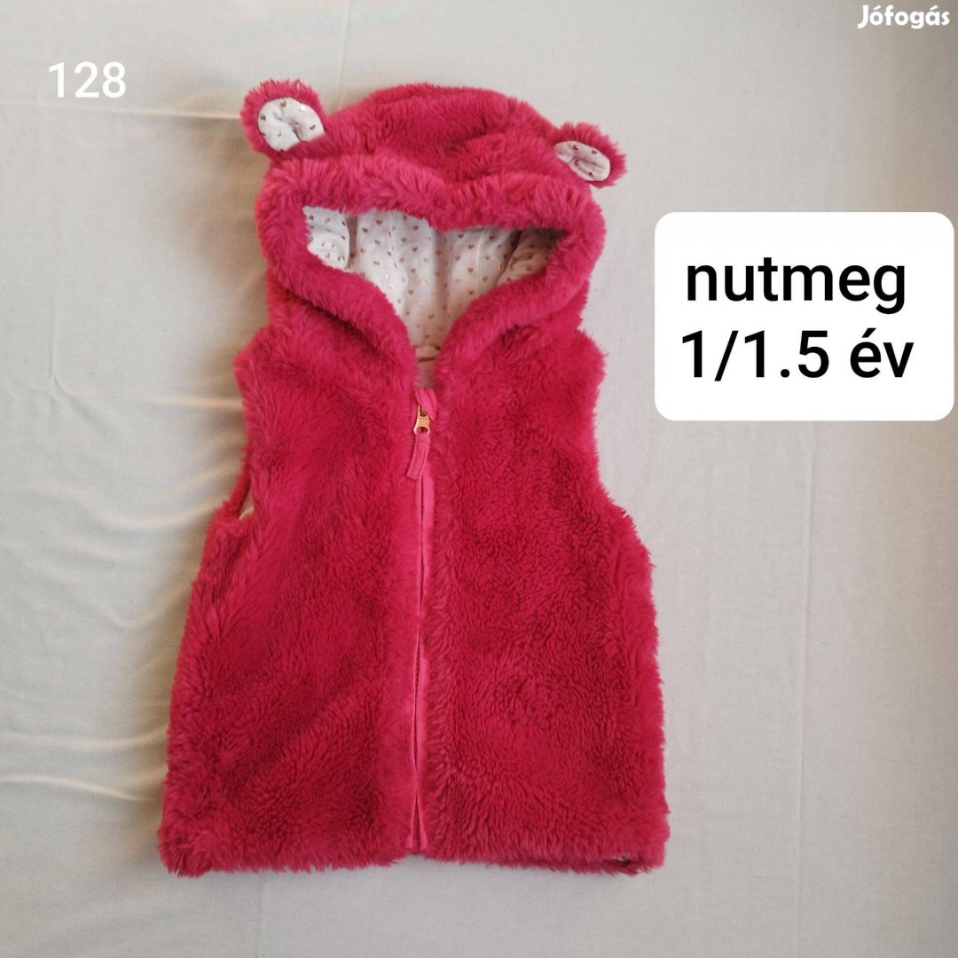 Nutmeg pink mellény 11.5 év