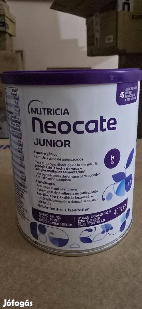 Nutricia Neocate Junior tápszer 10db