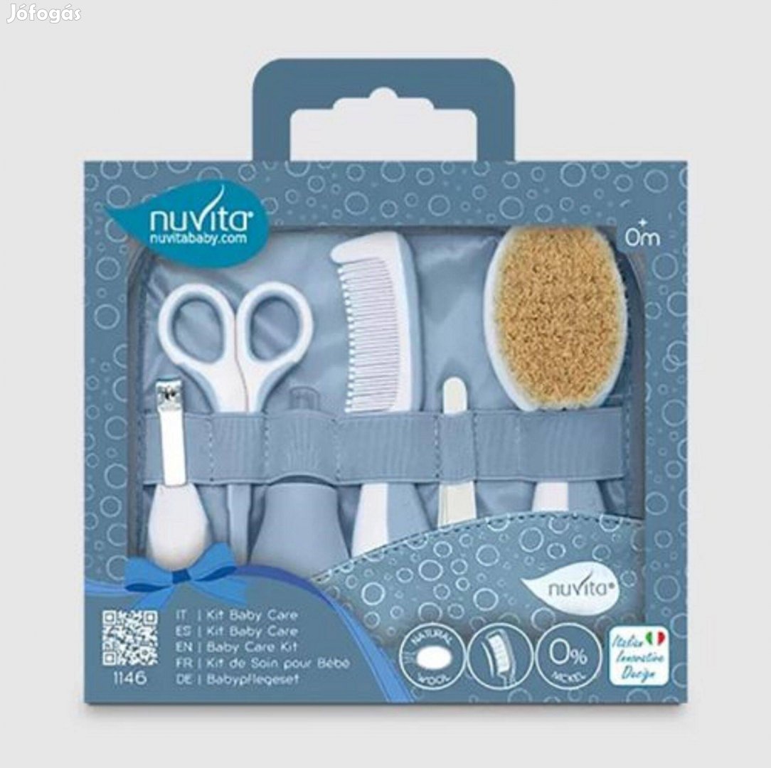 Nuvita Babaápolási Szett - Powder BLUE - 1146 a