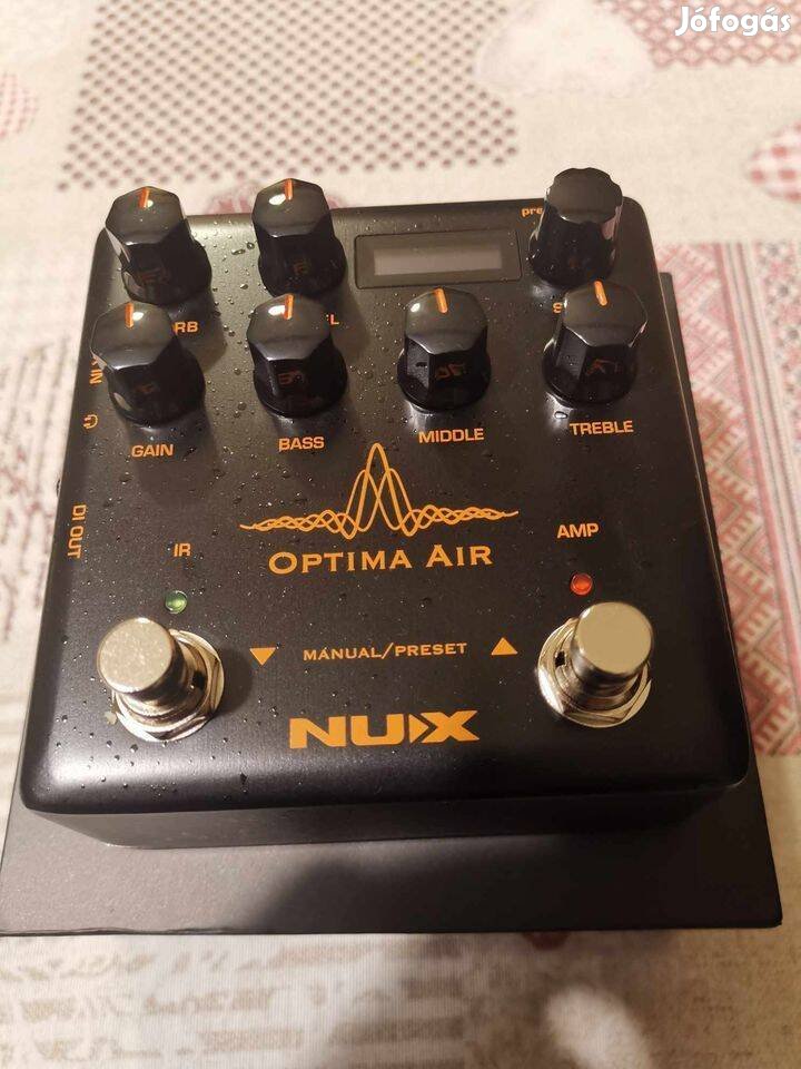 Nux Optima Air NAI 5 akusztikus gitár multieffekt