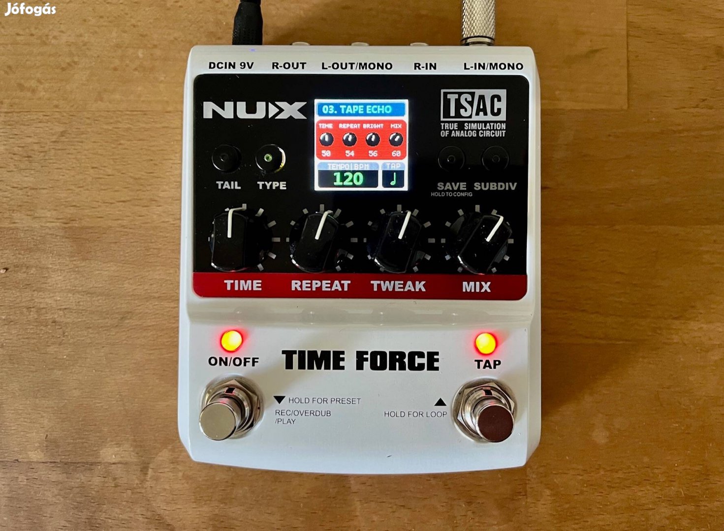 Nux Time Force digitális delay