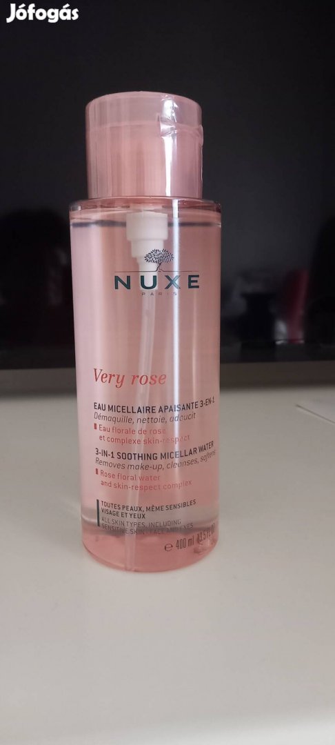 Nuxe Very Rose micellás tisztító 400 ml