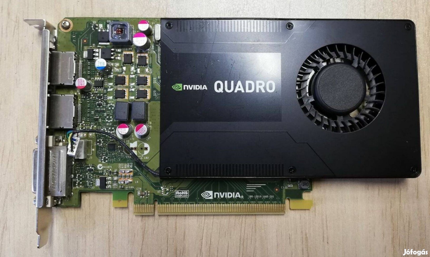 Nvidia 4Gb-os Quadro k2200 profi videokártya, directx 12