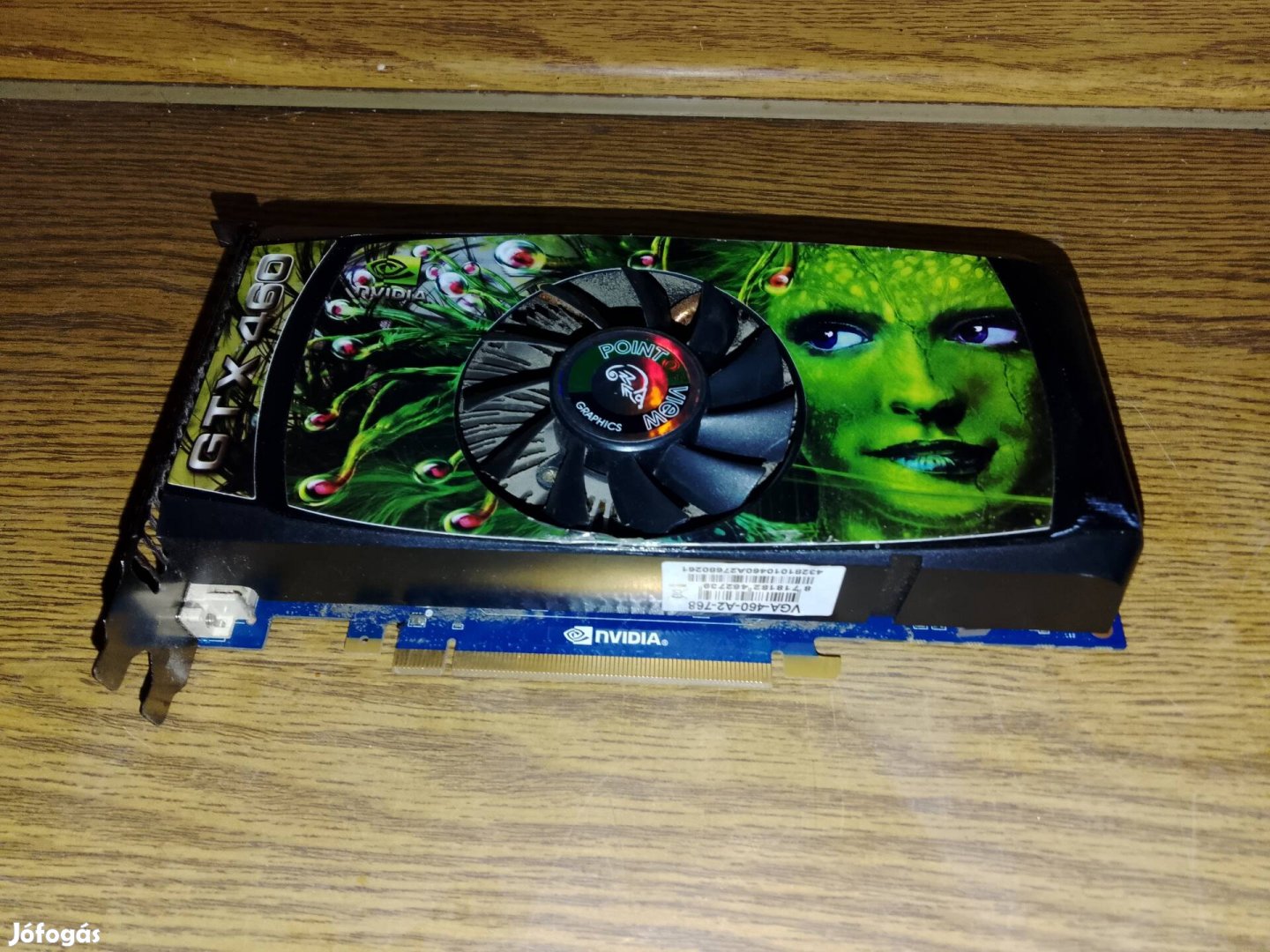 Nvidia Geforce Gtx460 dvi mini hdmi hibátlan vga videókártya