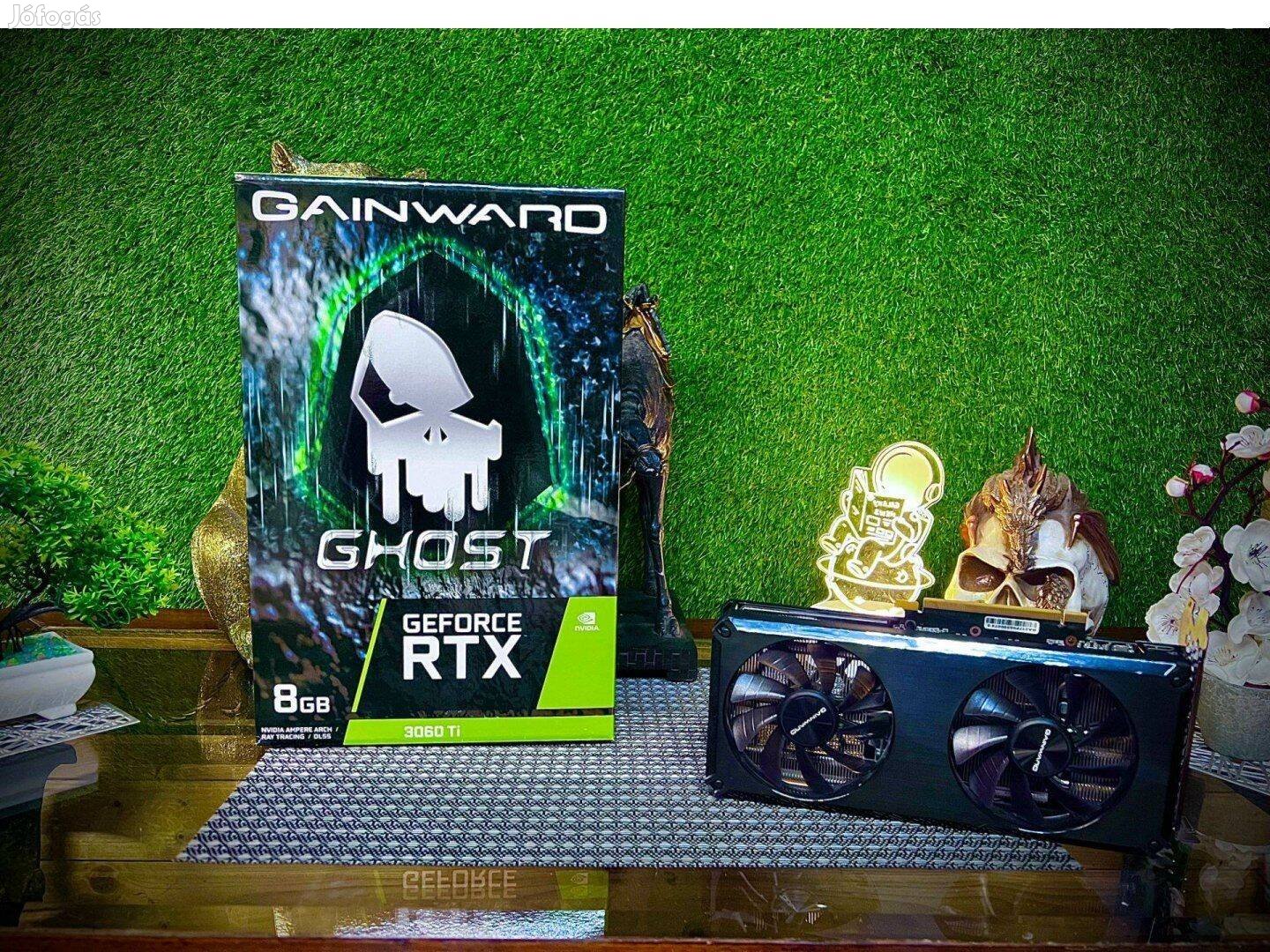 Nvidia Geforce Rtx 3060 TI 8GB Gddr6 256 bit Gainward OC Videokártya