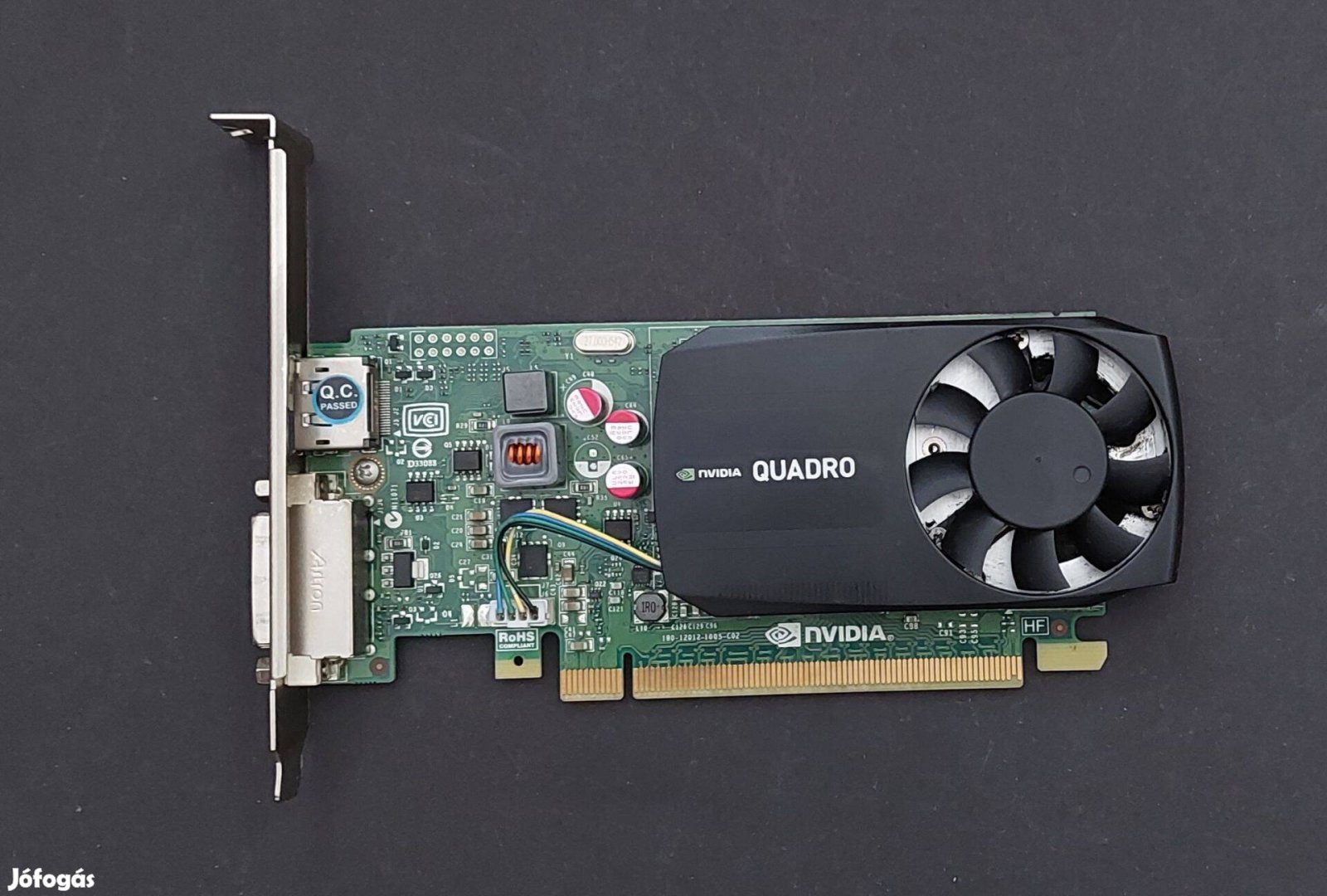 Nvidia Quadro K620 2GB DDR3 128 bit Display Port DVI videokártya