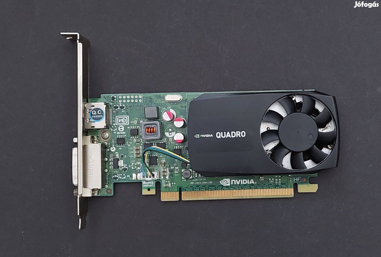 Nvidia Quadro K620 2GB DDR3 128 bit Display Port DVI videokártya