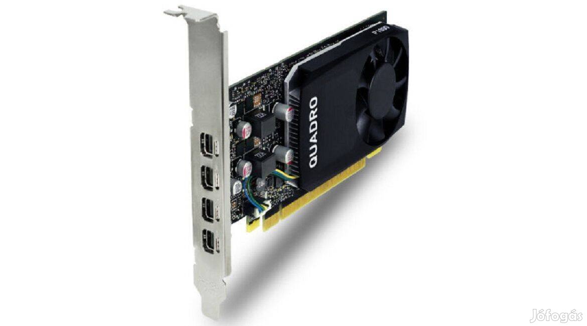 Nvidia Quadro P1000 4GB DDR5 128bit PCI-e videokártya