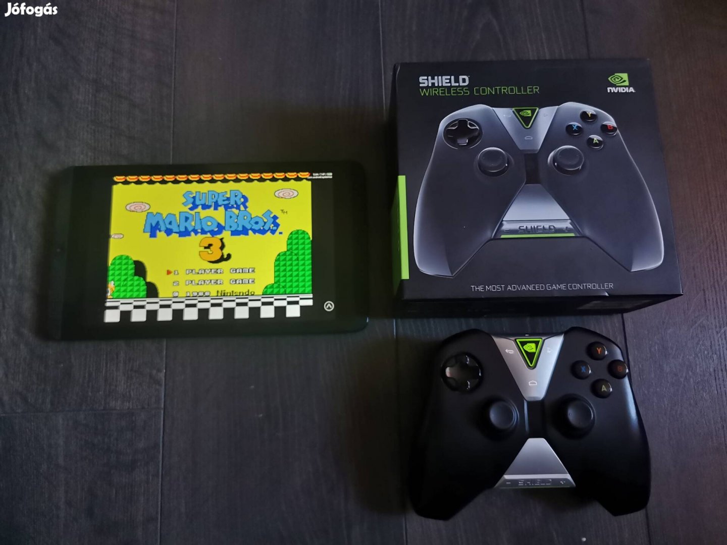 Nvidia Shield K1 tablet+ dobozos Nvidia Shield controller