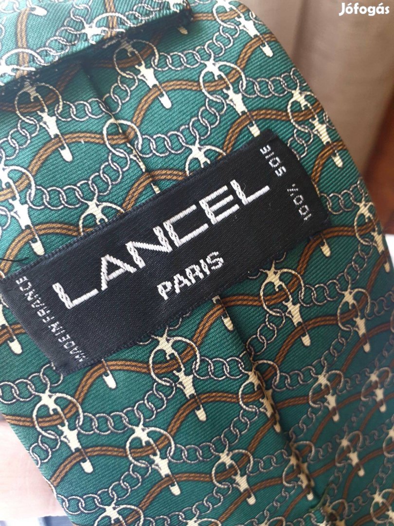 Nyakkendő férfi vintage Lancel Paris