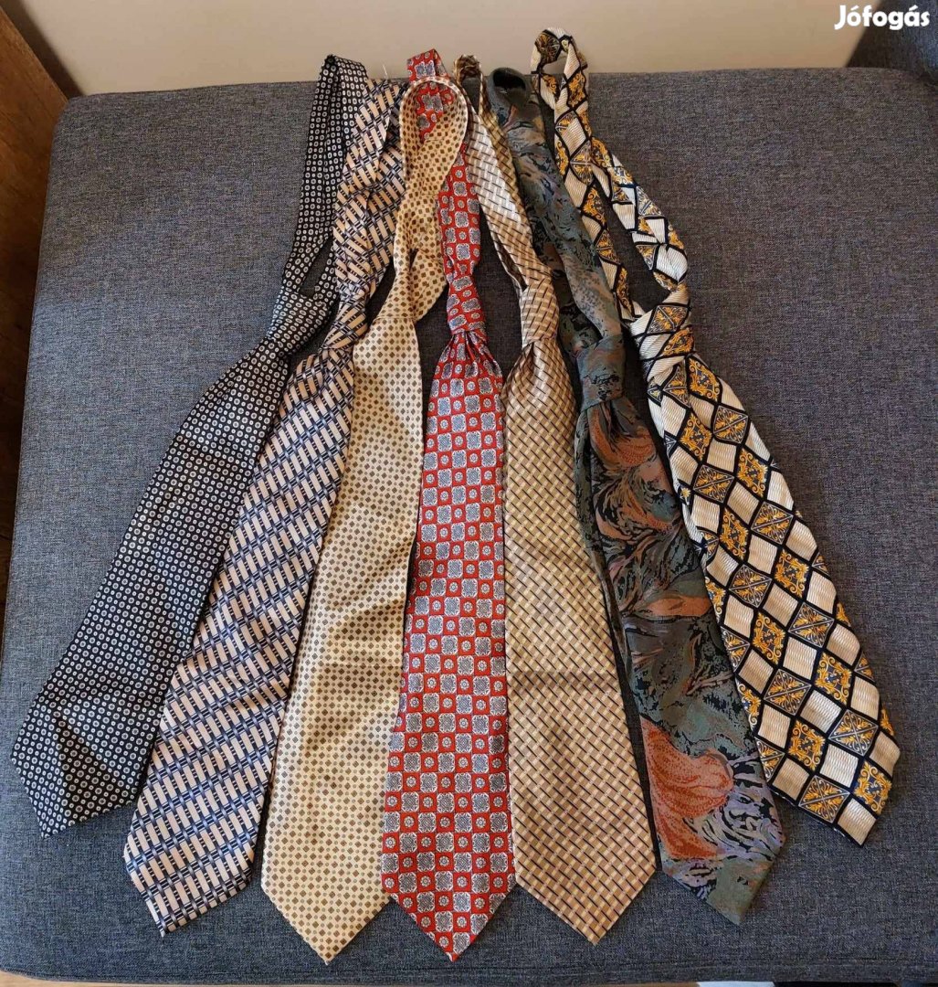 Nyakkendők 7 db egyben