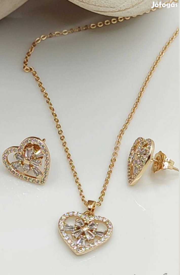 Nyaklánc - fülbevaló szett