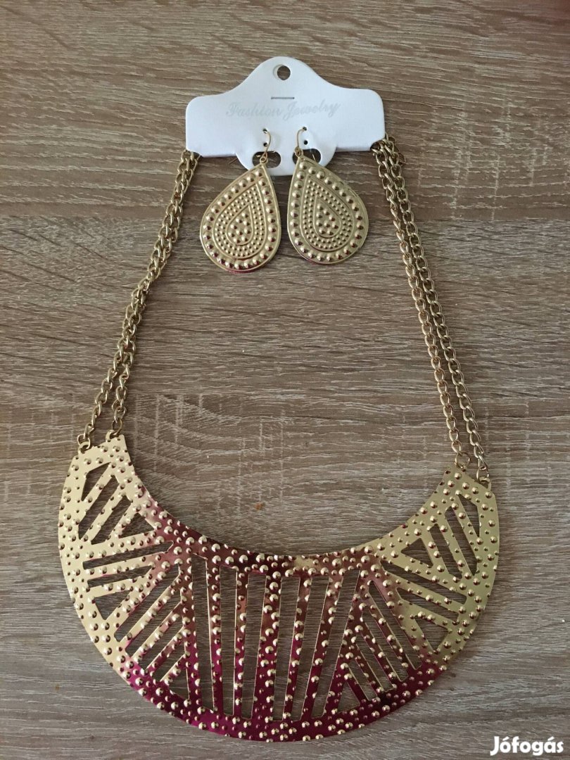 Nyaklánc fülbevalóval bontatlan állapotban eladó
