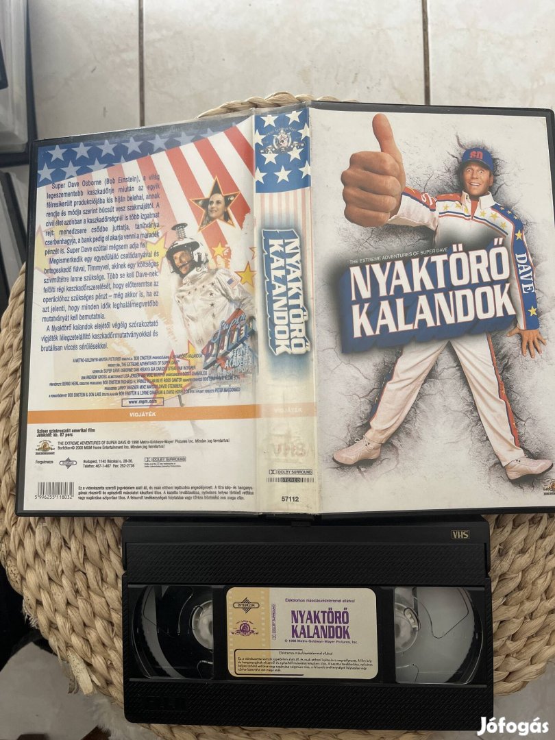 Nyaktörő kalandok vhs