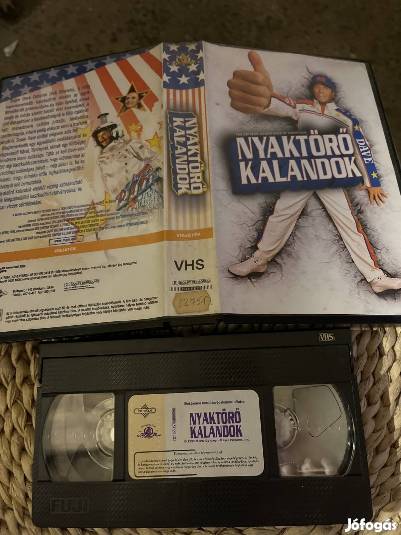 Nyaktörő kalandok vhs