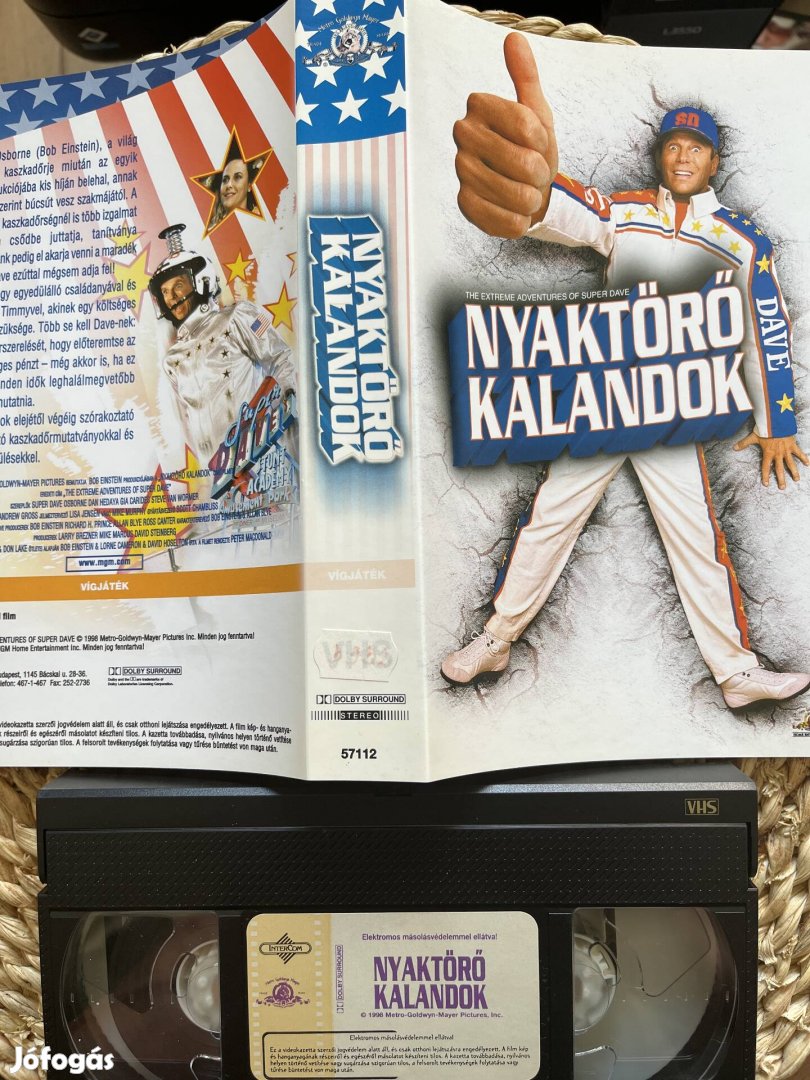 Nyaktörő kalandok vhs