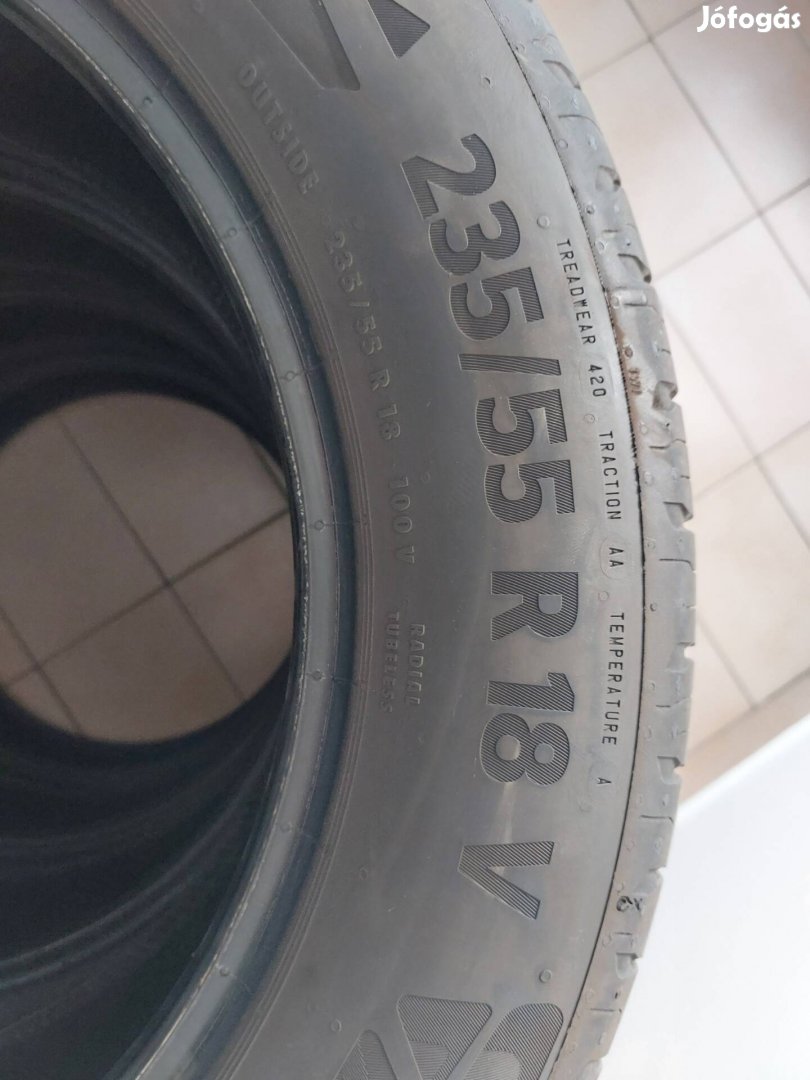 Nyári 235/55 R18 Continental, 2024 Dot