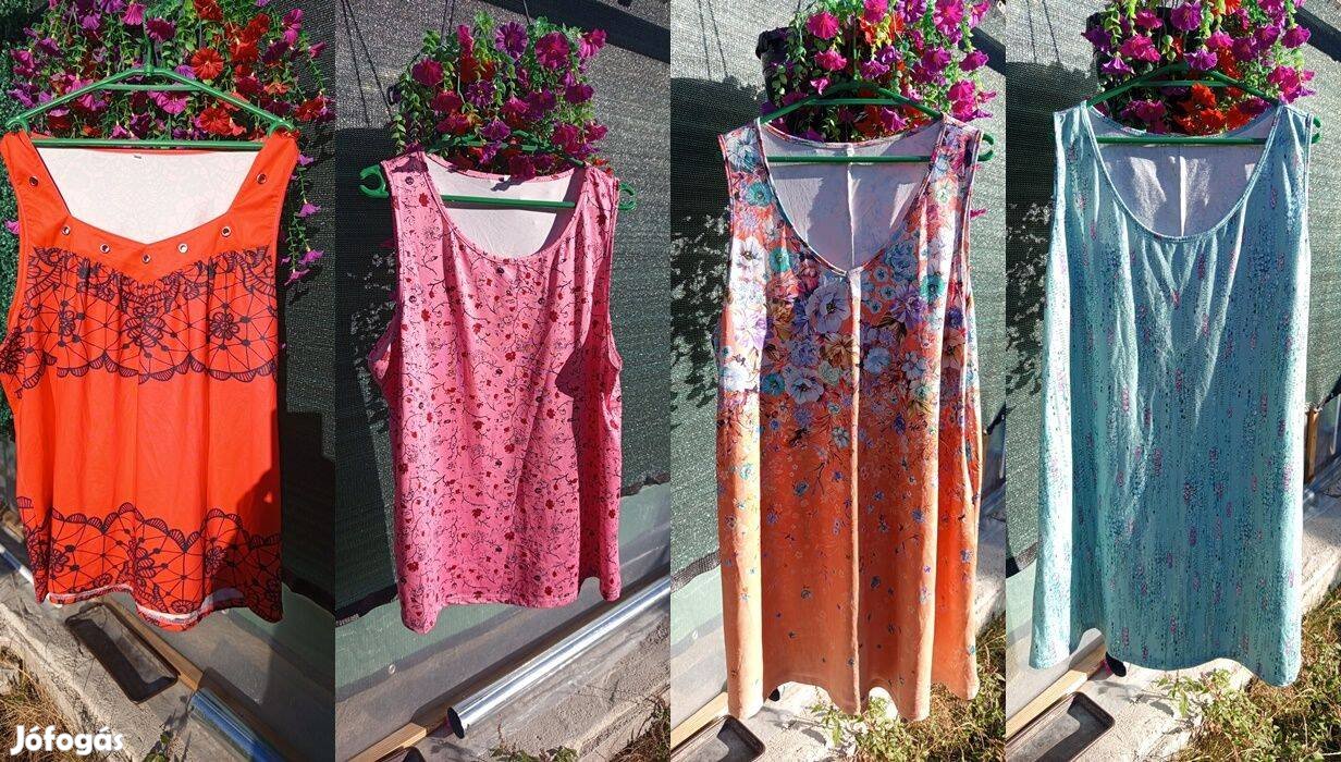 Nyári 4 darabos 2 XL női ruhacsomag