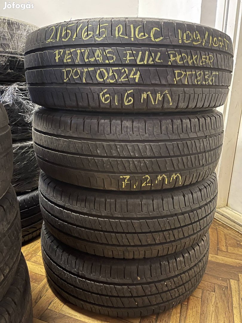 Nyári Gumi Szett 215/65 r16C Petlas