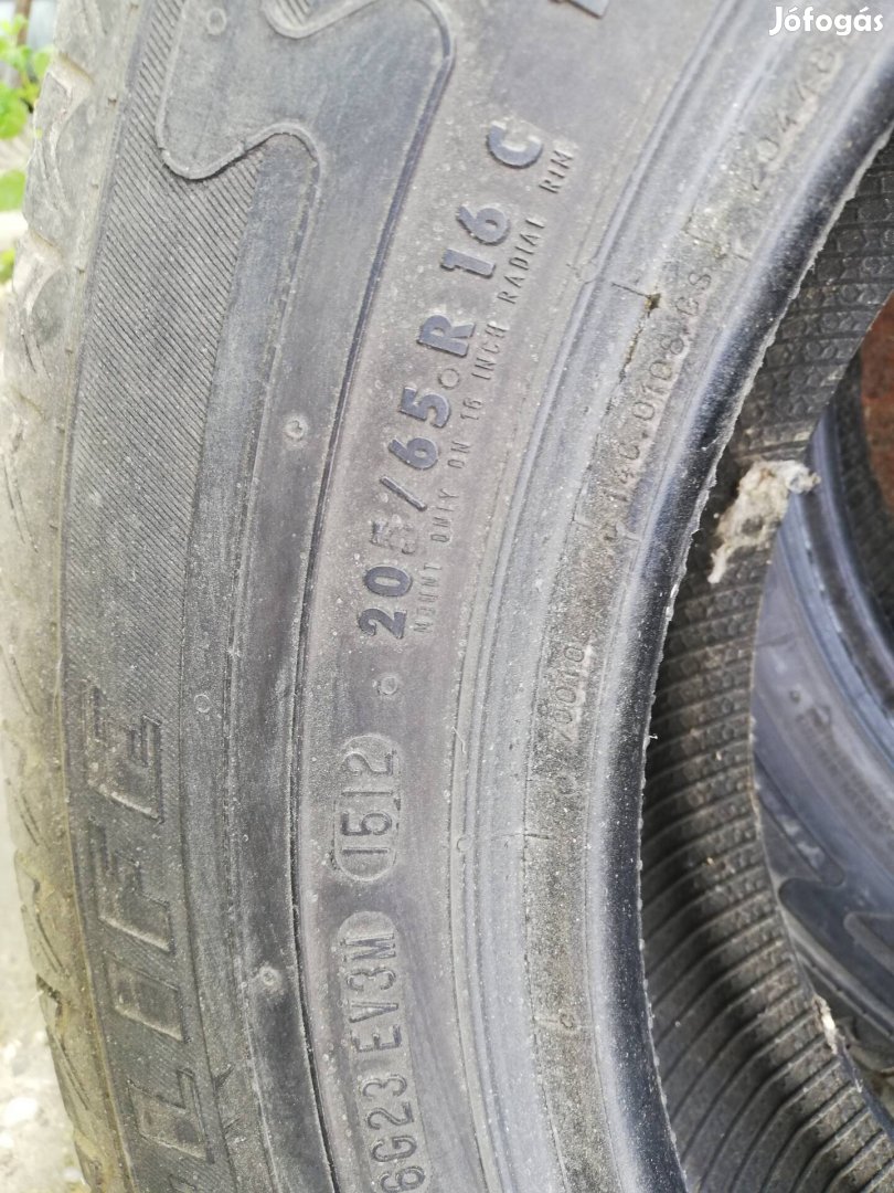 Nyári Gumi kisteherautóra, 205/65r16c 