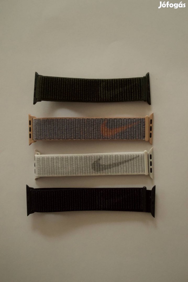 Nyári akció! Apple watch 42/44/45/49mm Nike szövetszíjak