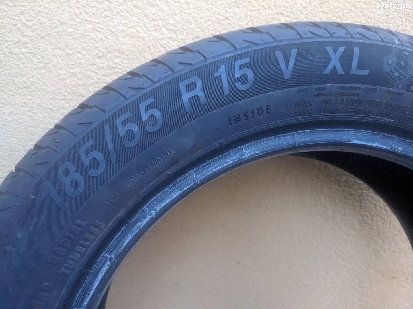 Nyári gumi 185/55 R15 86V 2 db