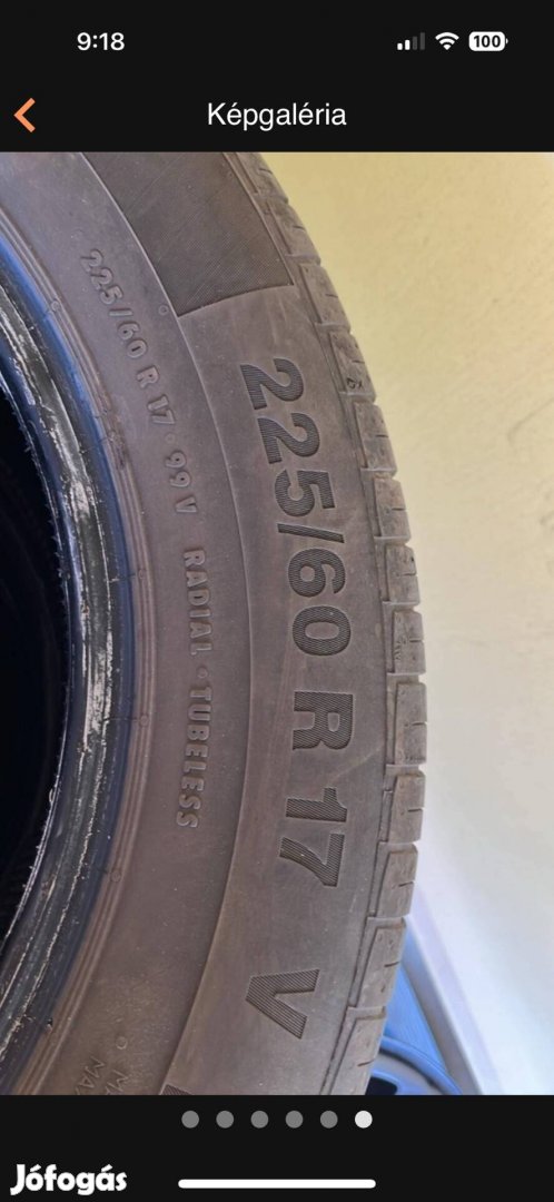 Nyári gumi 225/69 R17