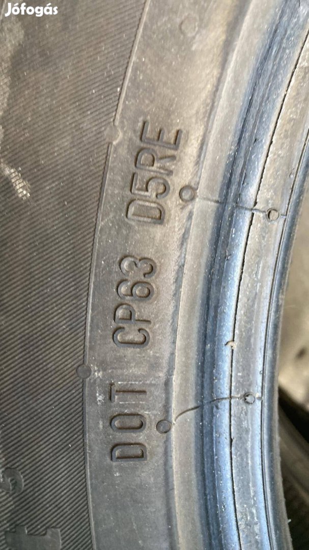 Nyári gumi 4 db 215/45/R17 Continental egyben eladó