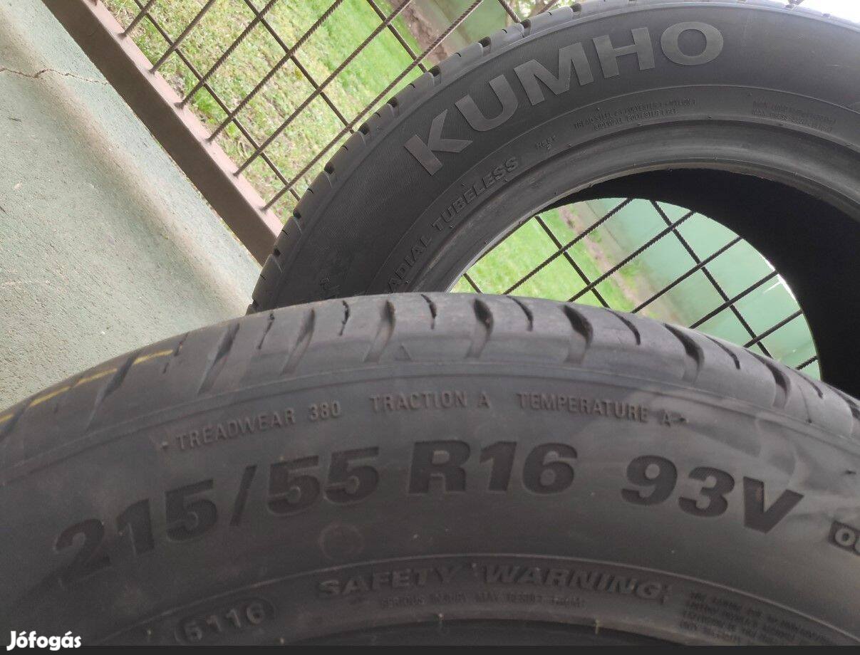 Nyári gumi Kumho 215/55 R16 93V