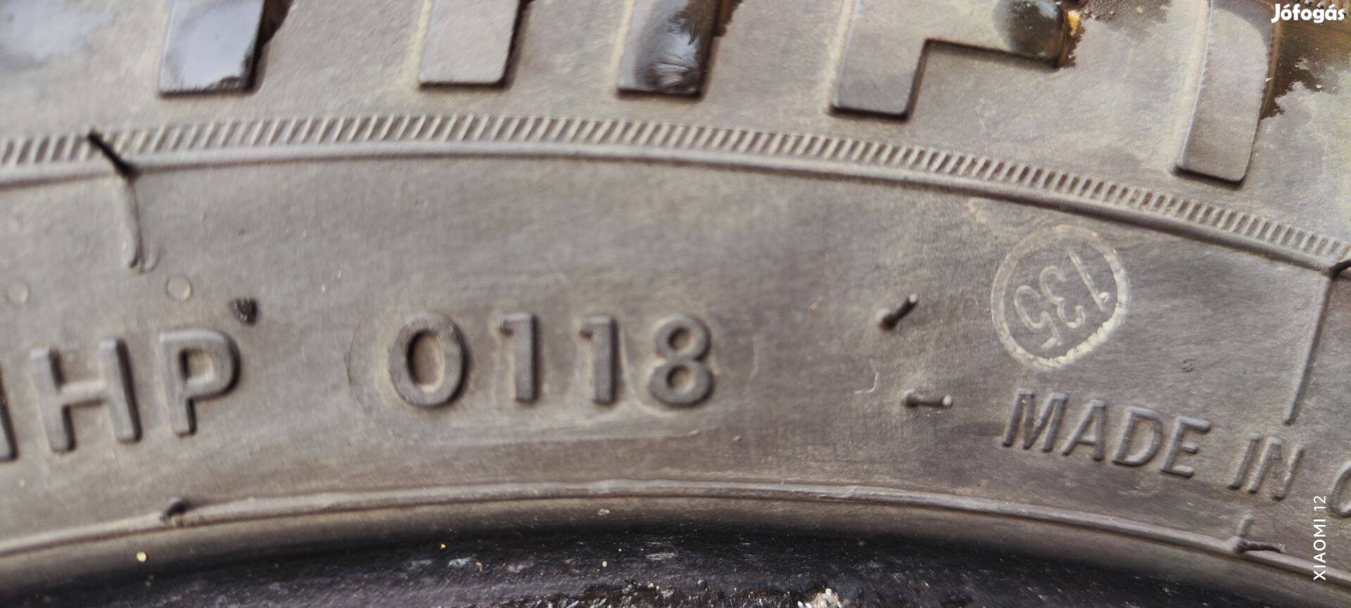 Nyári gumi 205 55 R16 Szabolcs megyében eladók! 4 db