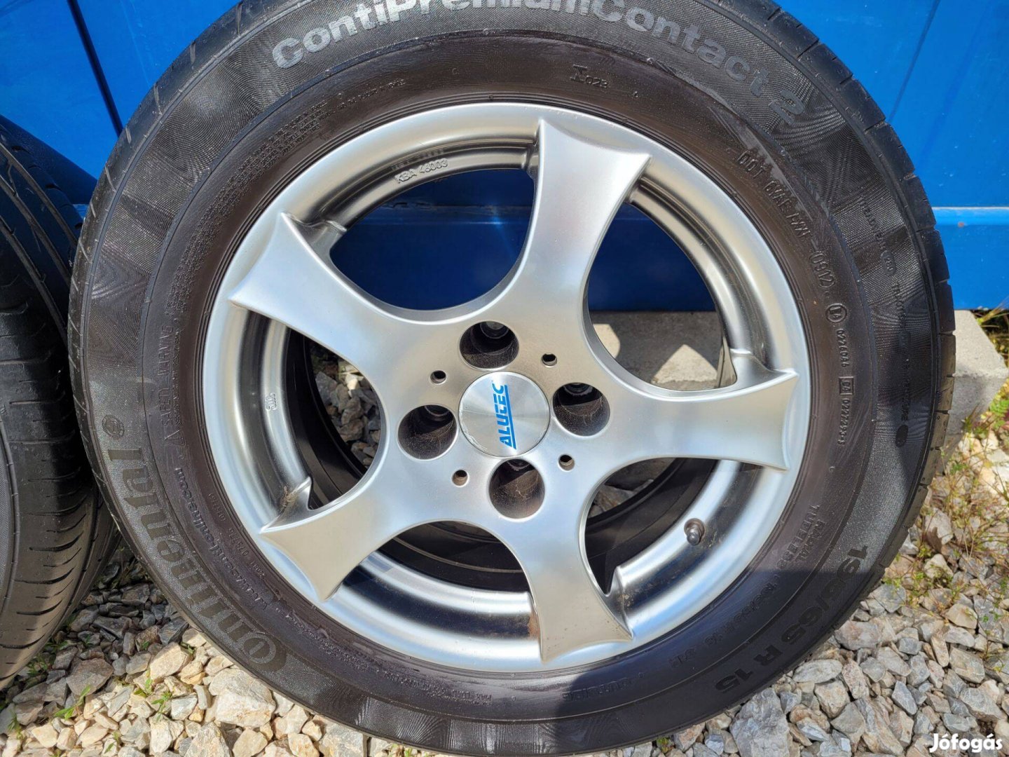 Nyári gumi, nyári kerék, alufelni Continental 195/65 R15 Peugeot 307