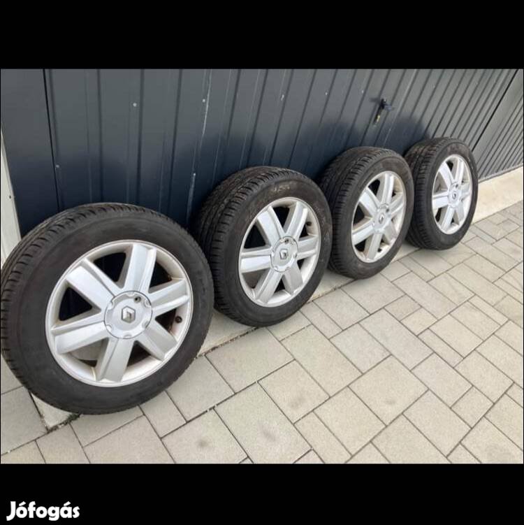 Nyári gumi alufelnin 16-os Renault Meganera