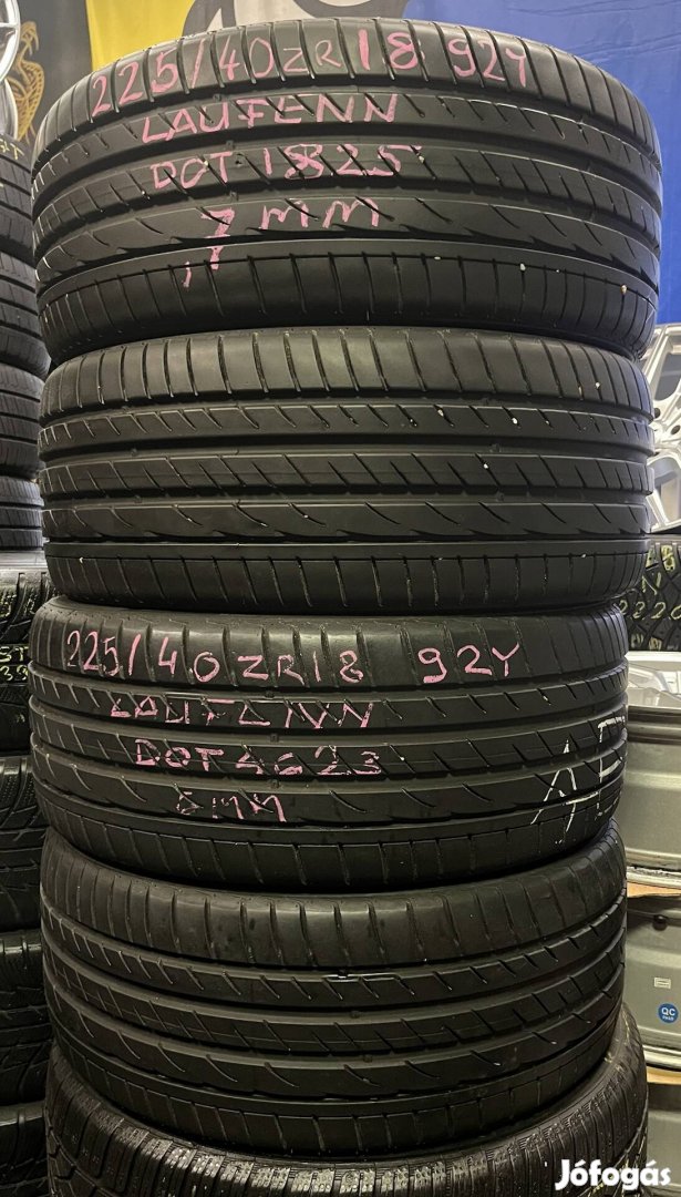 Nyári gumi szett 225/40zr18 Laufenn